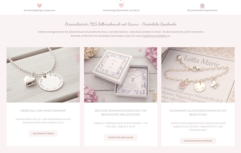 Screenshot 1 Website Bloomgart