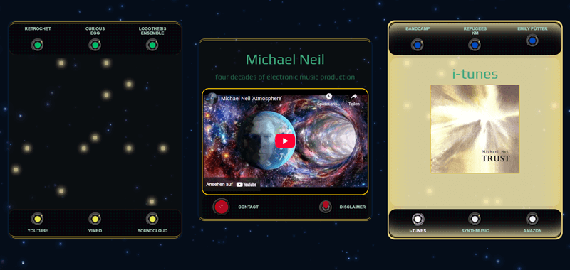 screenshot 2 website michael neil